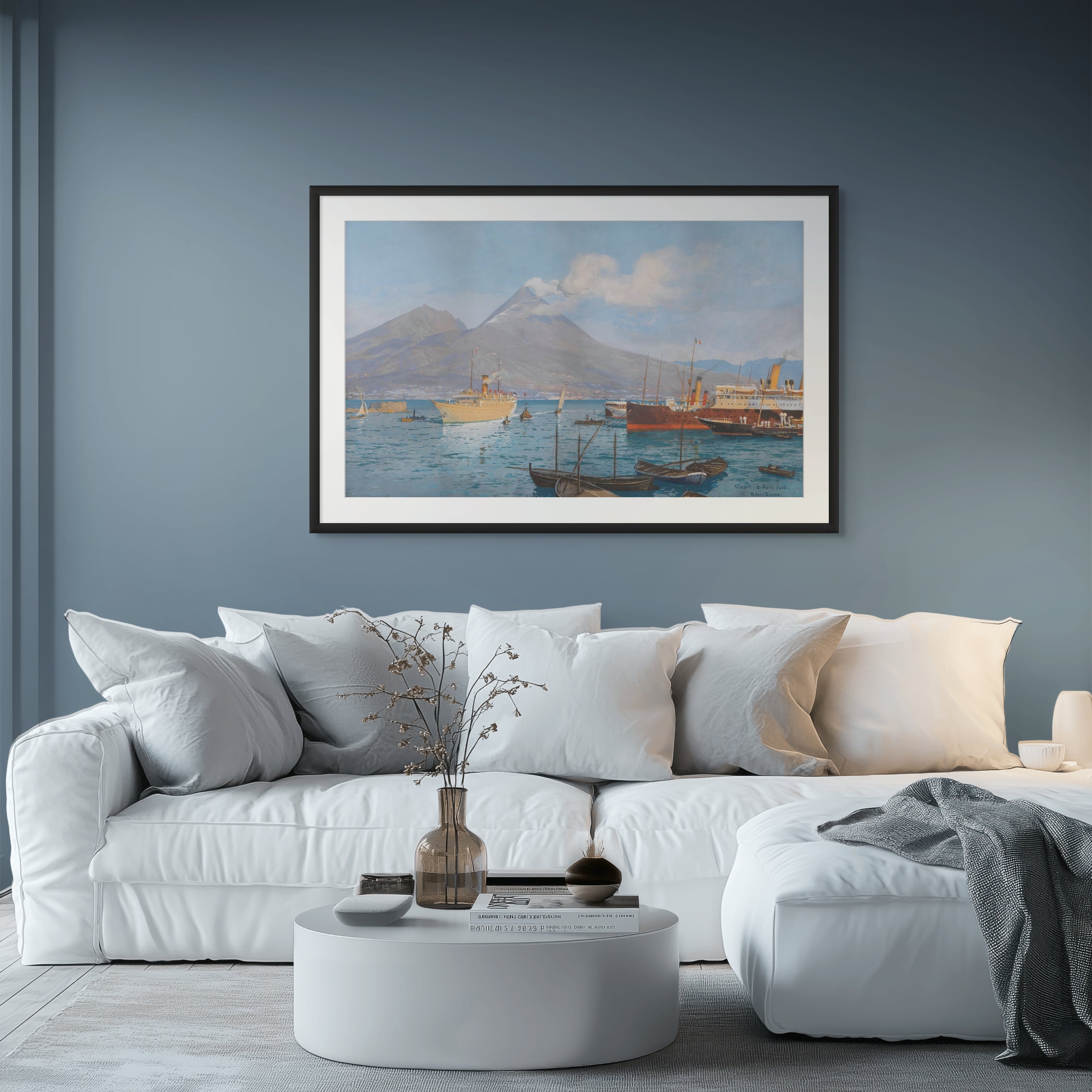 Hapag-Kreuzfahrtschiff ‘Meteor’ im Golf von Neapel