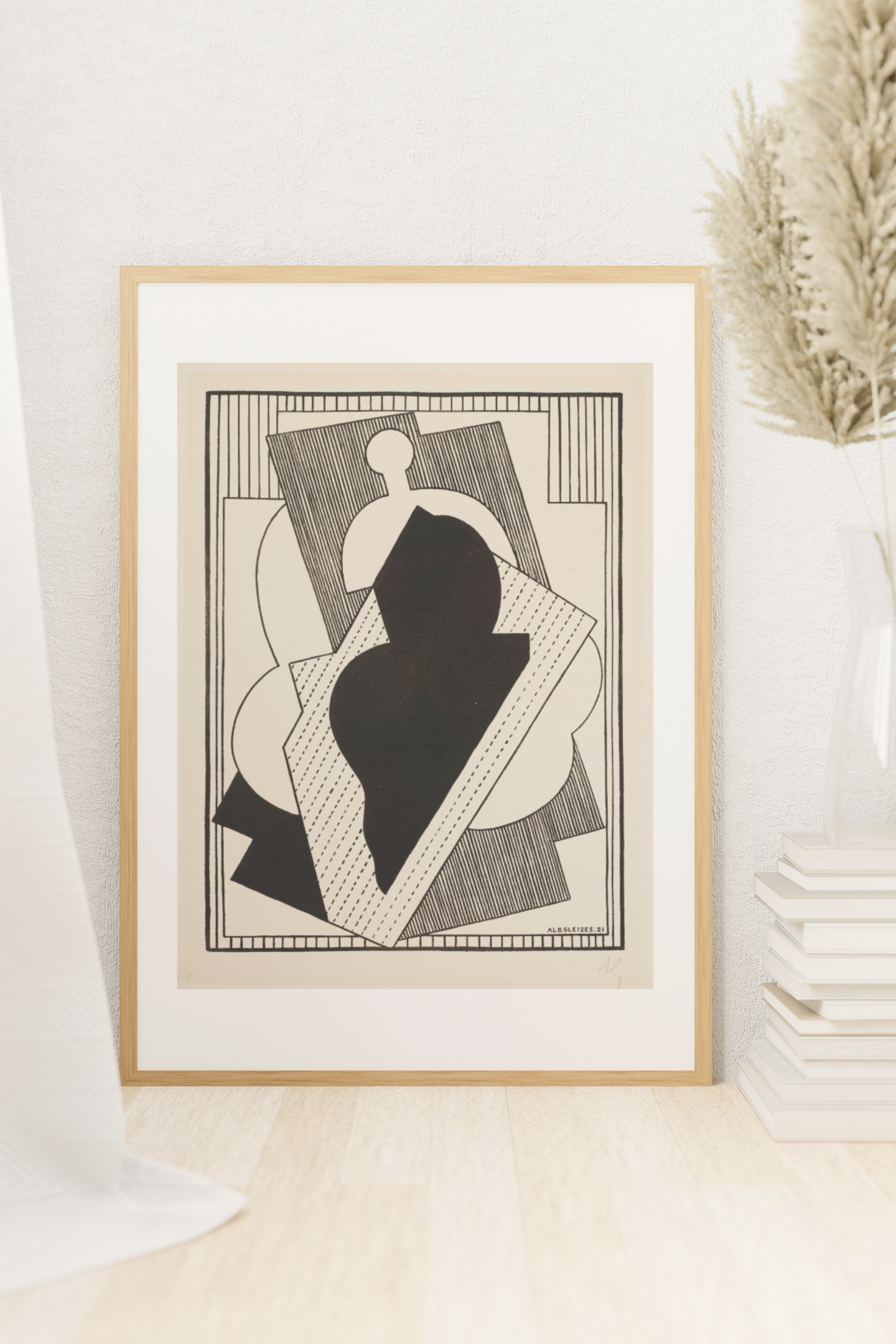 Cubist Composition (Centre Noir)